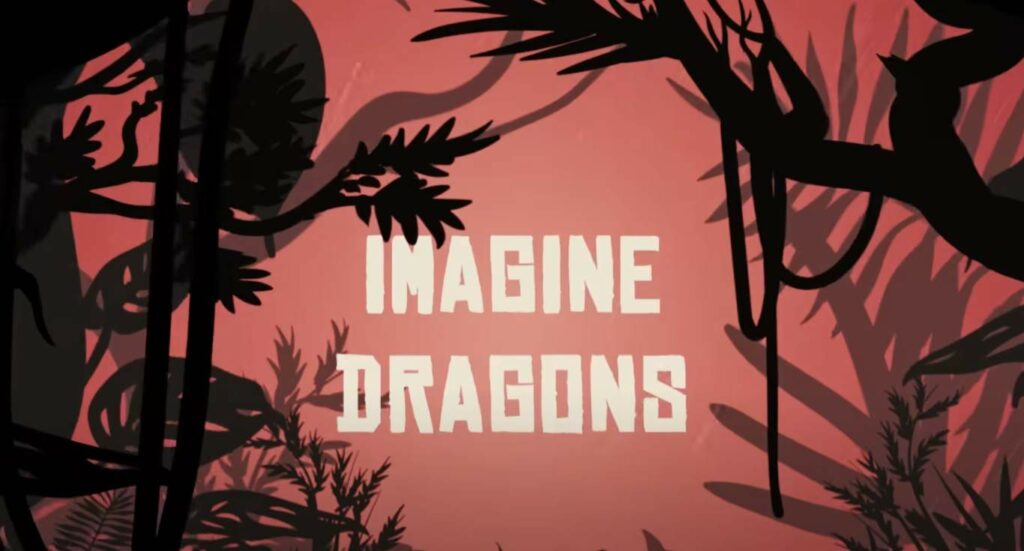 clip en motion design imagine dragon