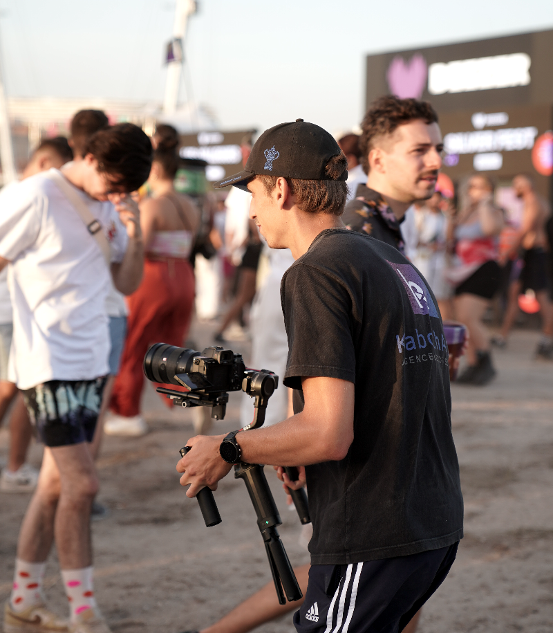 tournage pour un événement